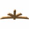 Ekena Millwork Davenport Rough Sawn Timber Gable Bracket, Western Red Cedar, 84"W x 35"H x 4"D x 6"F, 10/12 Pitch GBW084X35X0406DAV00RWR - alternate 2